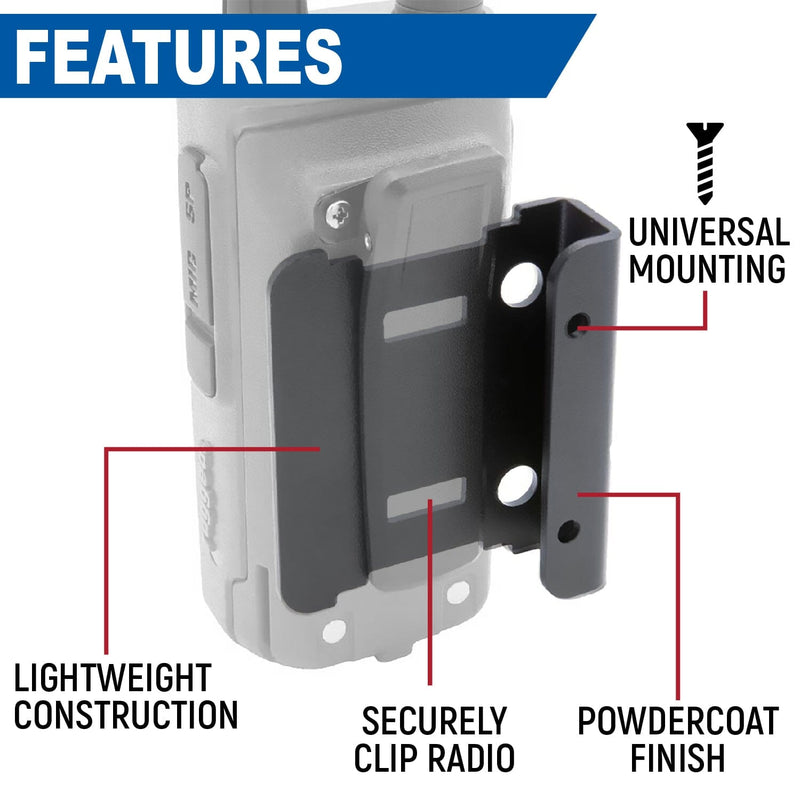 Handheld Radio Mount for R1 / GMR2 / RDH16 / V3 / RH5R