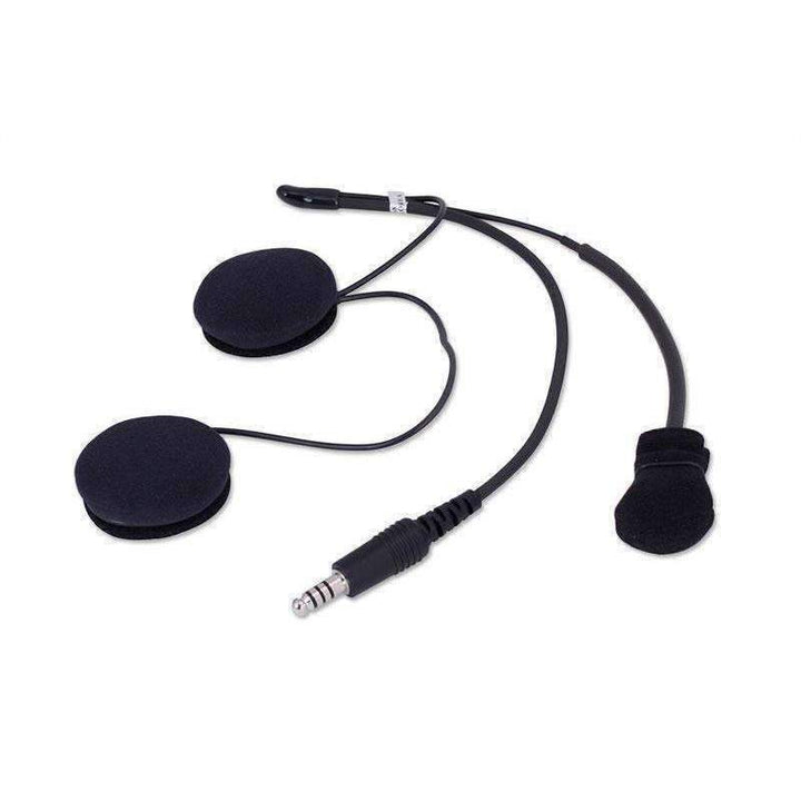Rugged Radios IMSA 4C Wired Open Face Helmet Kit with Speakers & M102 Military Mic - Rugged Terrain