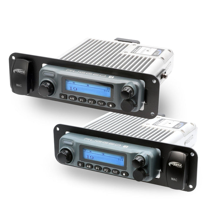 Rugged Radios In - Dash Mount with Switch Hole for Rugged Radios - Rugged Terrain