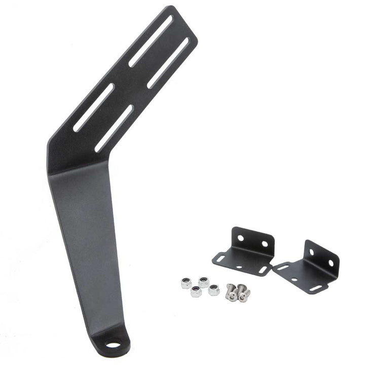 Rugged Radios Mobile Radio Mount for Jeep JK 2 Door and JKU 4 Door • Passenger Side Interior - Rugged Terrain