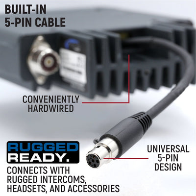 Mercedes Sprinter Van Two-Way GMRS Mobile Radio Kit