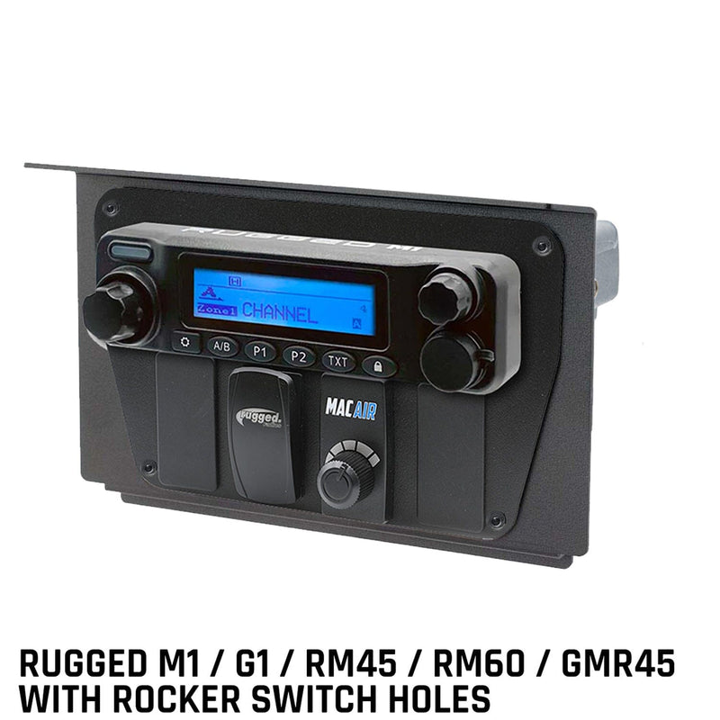 Polaris XP1 Mount Kit for M1 / G1 / RM60 / GMR45 Radio and Rugged Intercom