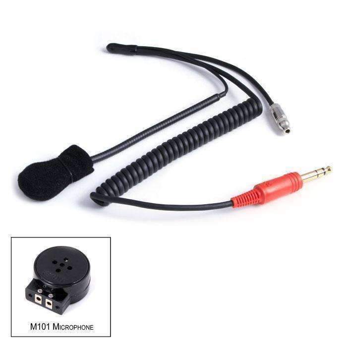 Rugged Radios NASCAR 3C Wired Helmet Kit with Mic, 3.5mm Earbud Jack & Coil Cord - Rugged Terrain