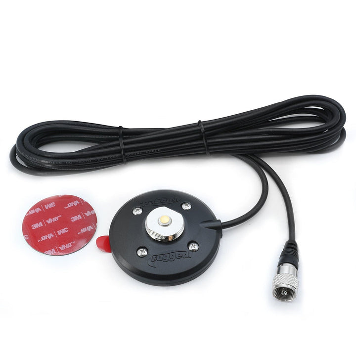 Rugged Radios NMO - Adhesive Antenna Mount with 15&
