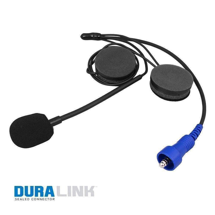 Rugged Radios OFFROAD Wired Helmet Kit with Alpha Audio Speakers & Mic - Rugged Terrain