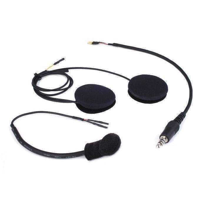 Rugged Radios Peltor Straight Cord Helmet Kit with Flex Boom Mic & Helmet Speakers - Rugged Terrain