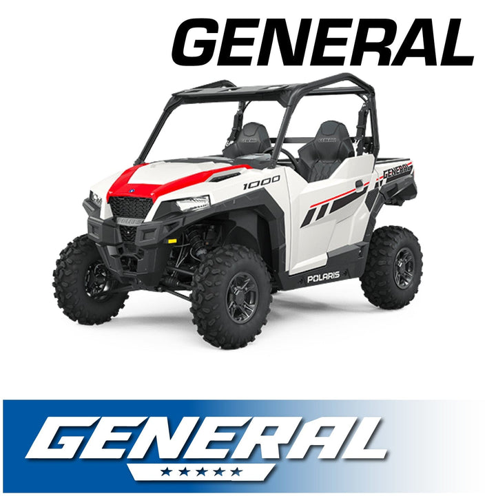 Rugged Radios Polaris General Complete Communication Kit with Bluetooth Intercom and 2 - Way Radio - Rugged Terrain