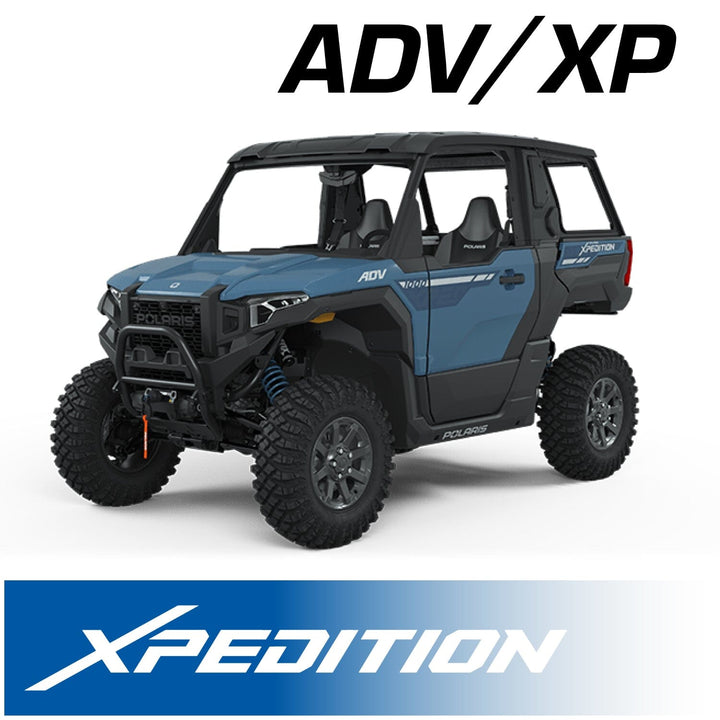 Rugged Radios Polaris Xpedition Complete Communication Kit with Bluetooth Intercom and 2 - Way Radio - Rugged Terrain