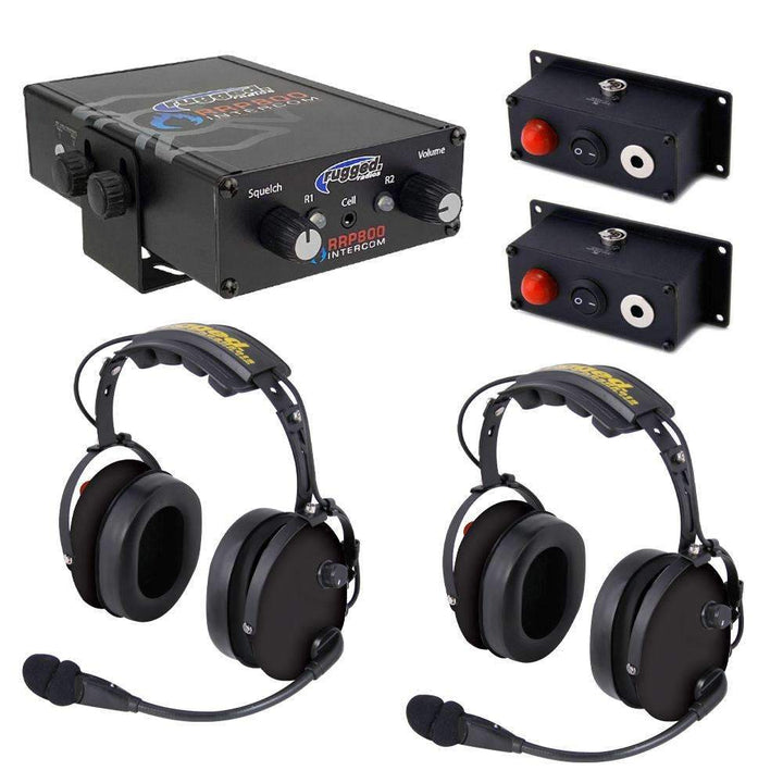 Rugged Radios Fire Safety Industrial Dual Radio Intercom 2 Place Kit with RRP800 - Rugged Terrain