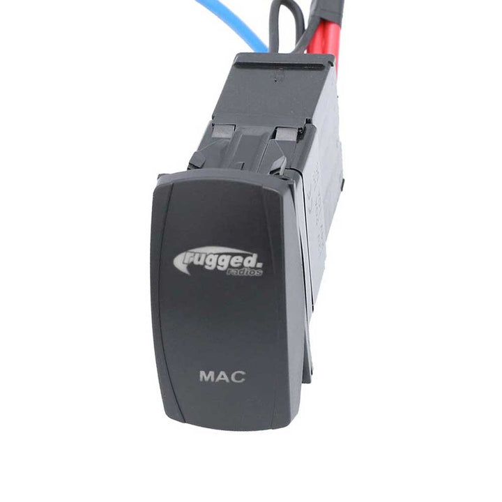 Rugged Radios Switch Install Harness for MAC Helmet Air Pumpers - Rugged Terrain
