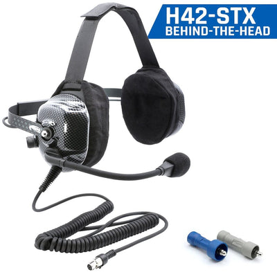 ULTIMATE HEADSET for STEREO and OFFROAD Intercoms - Over The Head or Behind The Head