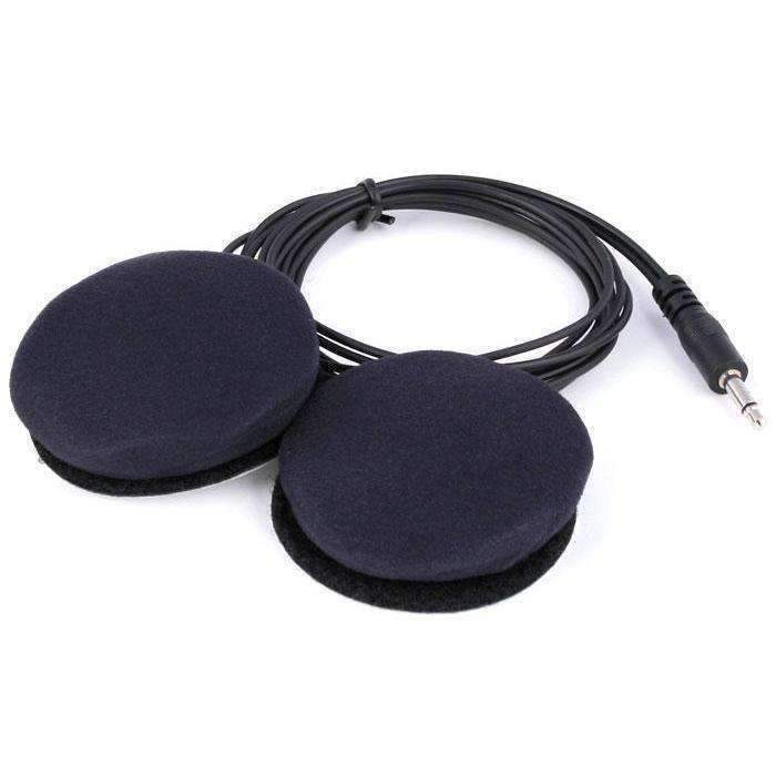 Rugged Radios Velcro Mount Helmet Speakers - Mono and Stereo - Rugged Terrain