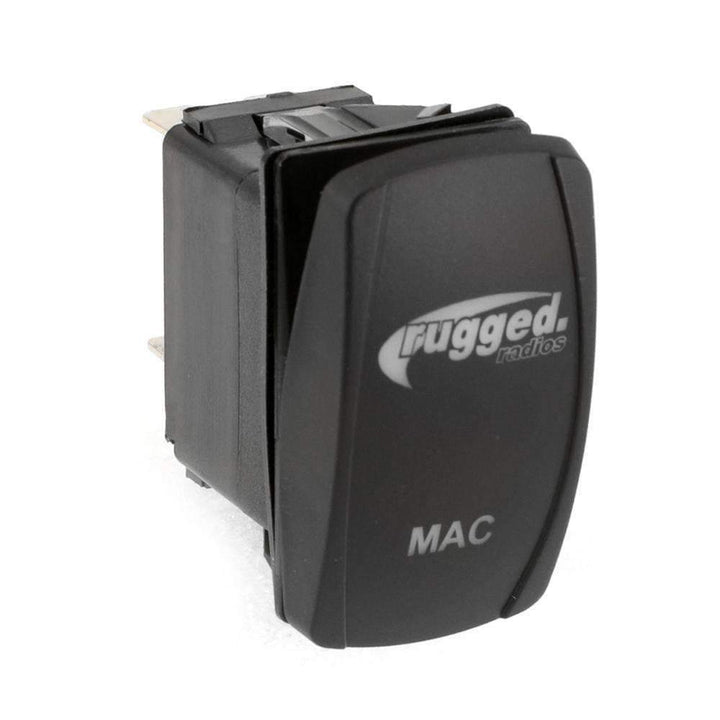 Rugged Radios Waterproof Rocker Switch for MAC Helmet Air Pumpers - Rugged Terrain