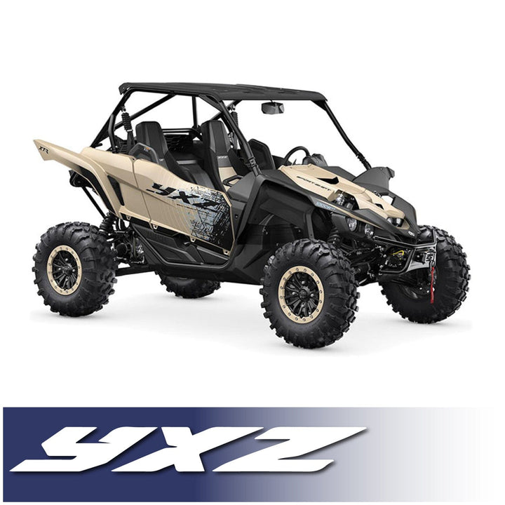 Rugged Radios Yamaha YXZ 1000R Complete Communication Kit with Bluetooth Intercom and 2 - Way Radio - Rugged Terrain