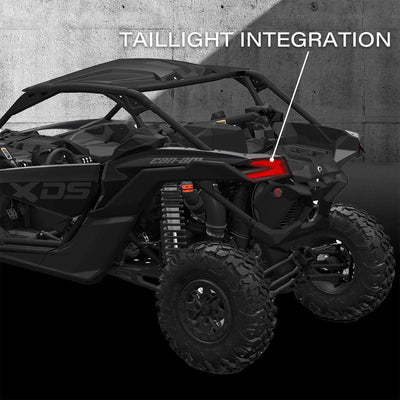 Turn - Signal Plug - & - Play Kit | 2017 - 2026 Can - Am X3 | Sequential Front Fang Lights w/Taillight Integration - Rugged Terrain