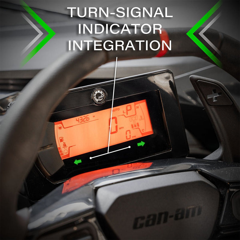 Turn - Signal Plug - & - Play Kit | 2020 - 2026 Can - Am Defender | Front Fang Lights w/Taillight Integration - Rugged Terrain