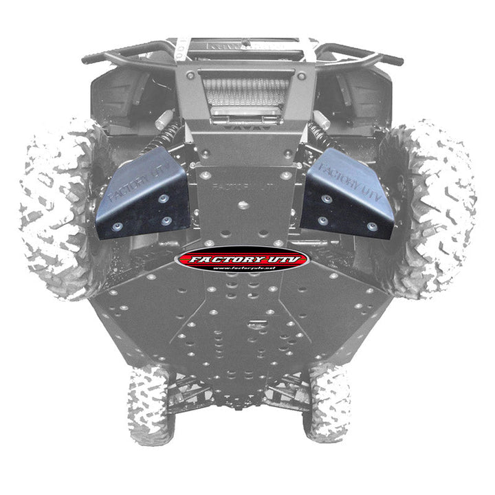 Factory UTV Kawasaki Teryx & Teryx 4 UHMW A - Arm Guards - Rugged Terrain