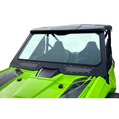 front view installed windshield moto armor honda talon