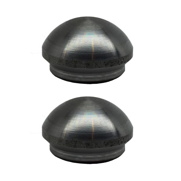 AJK Offroad Steel Tubing End Cap for Rounded - 2 Pack - Off Road Trucks, Jeeps, ATVs, SXS - Rugged Terrain