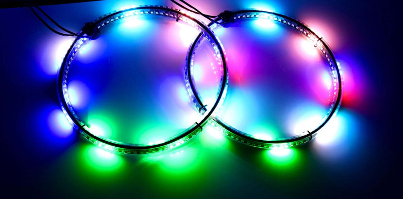 Marshin Whips Apollo wheel lights RGB (Harness included) - Rugged Terrain
