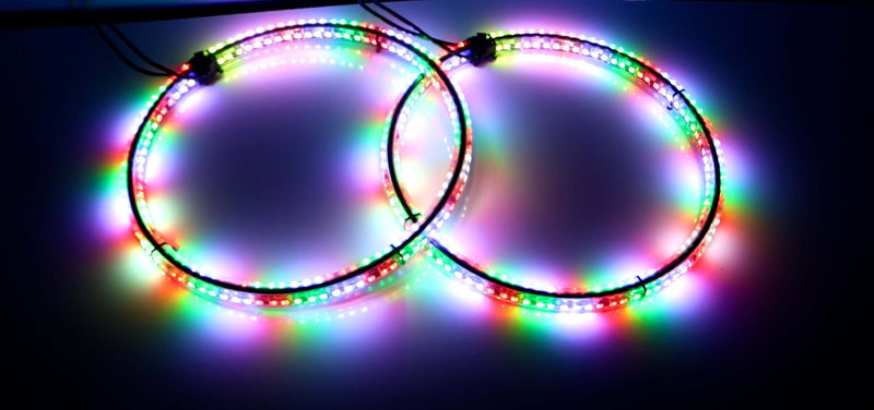 Marshin Whips Apollo wheel lights RGB (Harness included) - Rugged Terrain