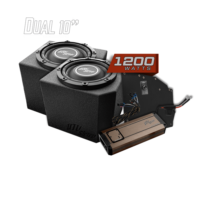 Polaris® Ranger 1200W Dual 10" Subwoofer Kit | UTVS - RNG - SUB - 1200 - 2 - Rugged Terrain