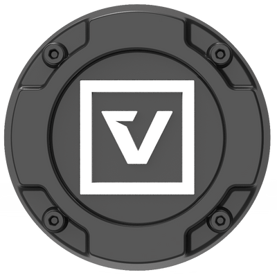 VCAP1 Center Cap Black - Rugged Terrain