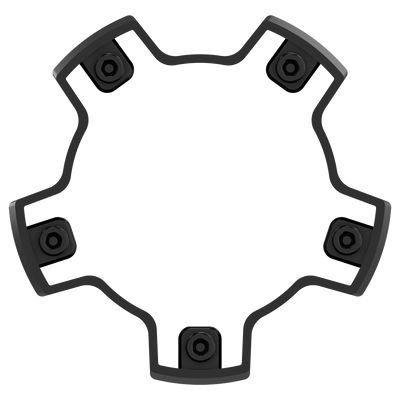 VCAP2 Center Cap Riser Black