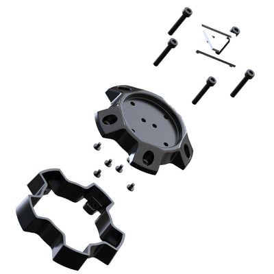 VCAP2 Center Cap Riser Black