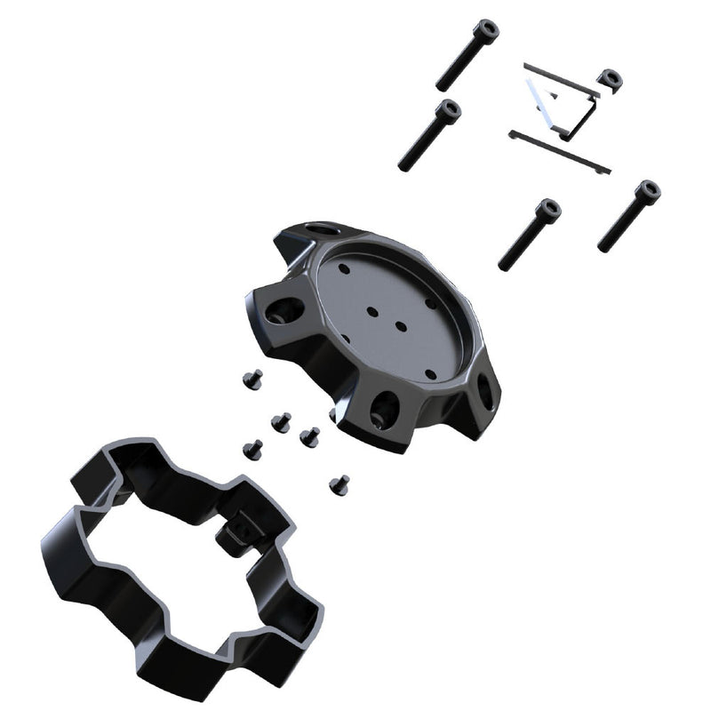 VCAP2 Center Cap Riser Black
