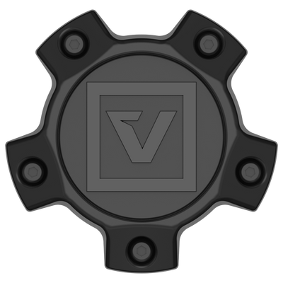 Center Cap Logo Kit Black