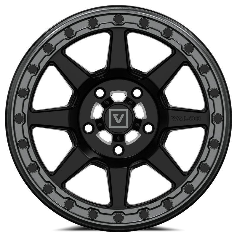 V13 Beadlock UTV Wheel Satin Black