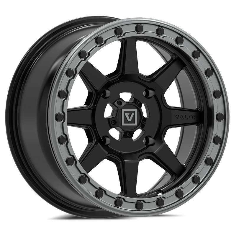 V13 Beadlock UTV Wheel Satin Black