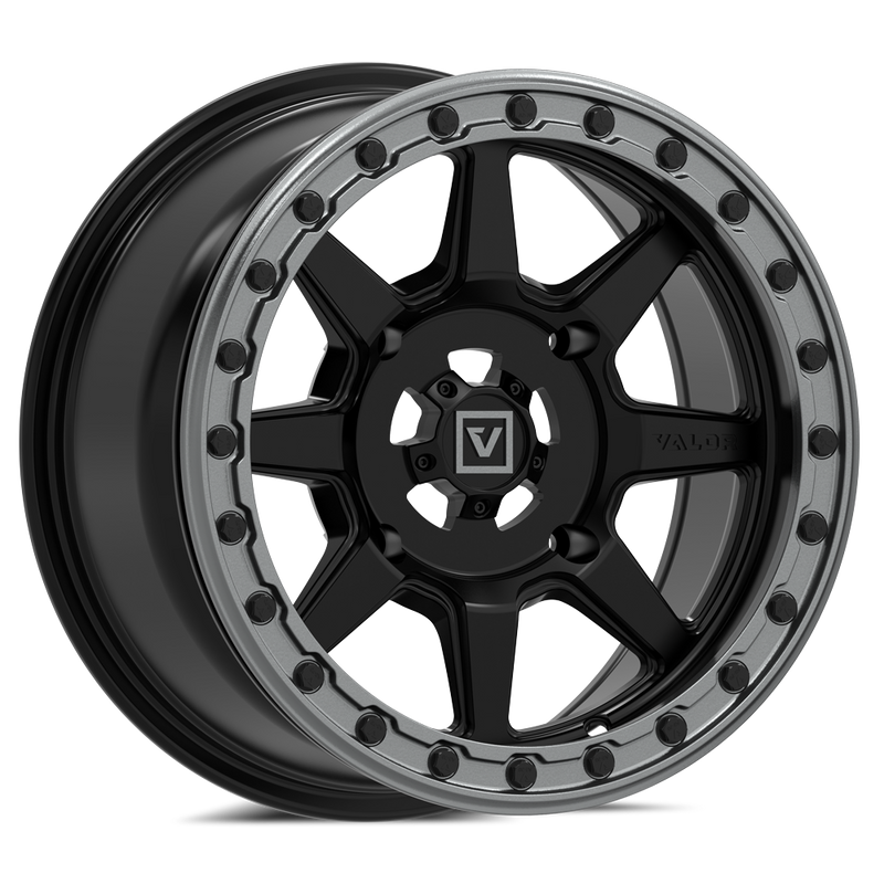 V13 Beadlock UTV Wheel Satin Black