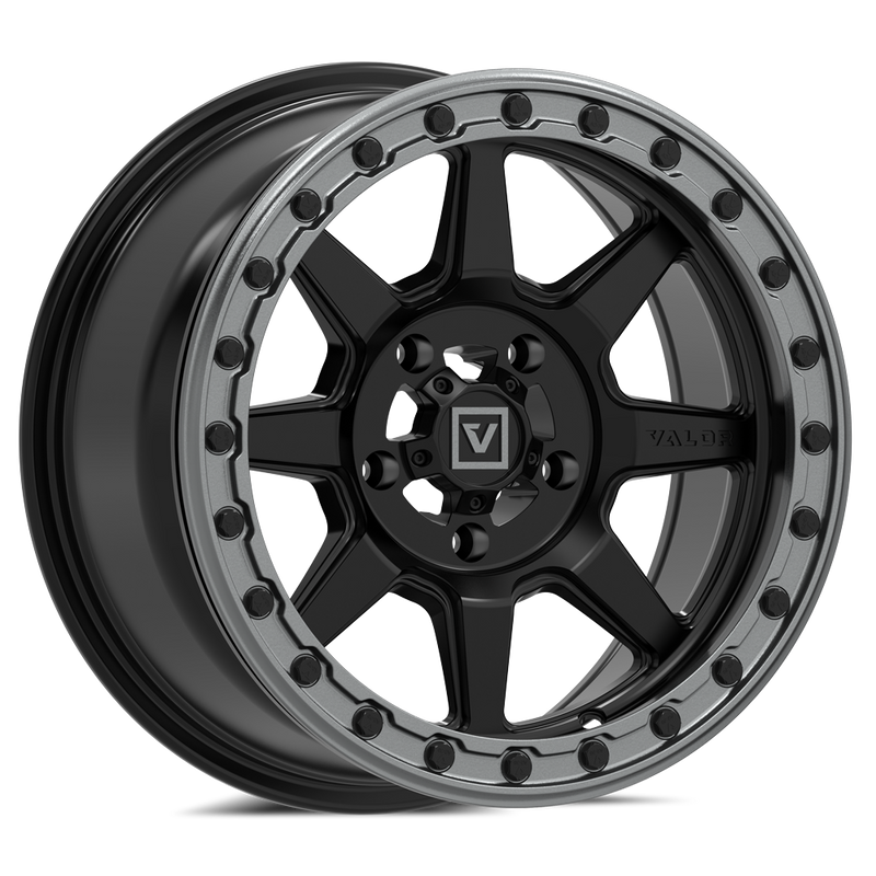 V13 Beadlock UTV Wheel Satin Black