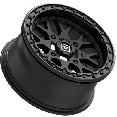 V07 Beadlock UTV Wheel Satin Black