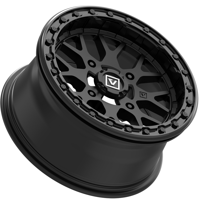 V07 Beadlock UTV Wheel Satin Black