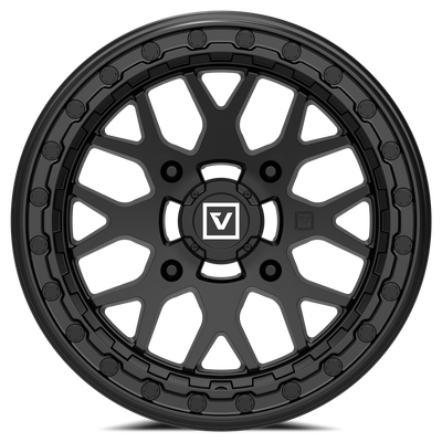 V07 Beadlock UTV Wheel Satin Black