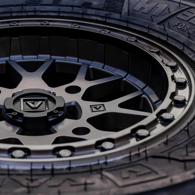 V07 Beadlock UTV Wheel Satin Graphite