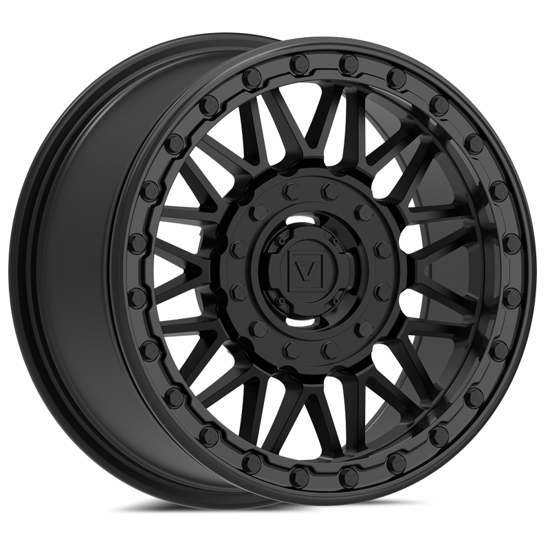 V08 Beadlock UTV Wheel Satin Black
