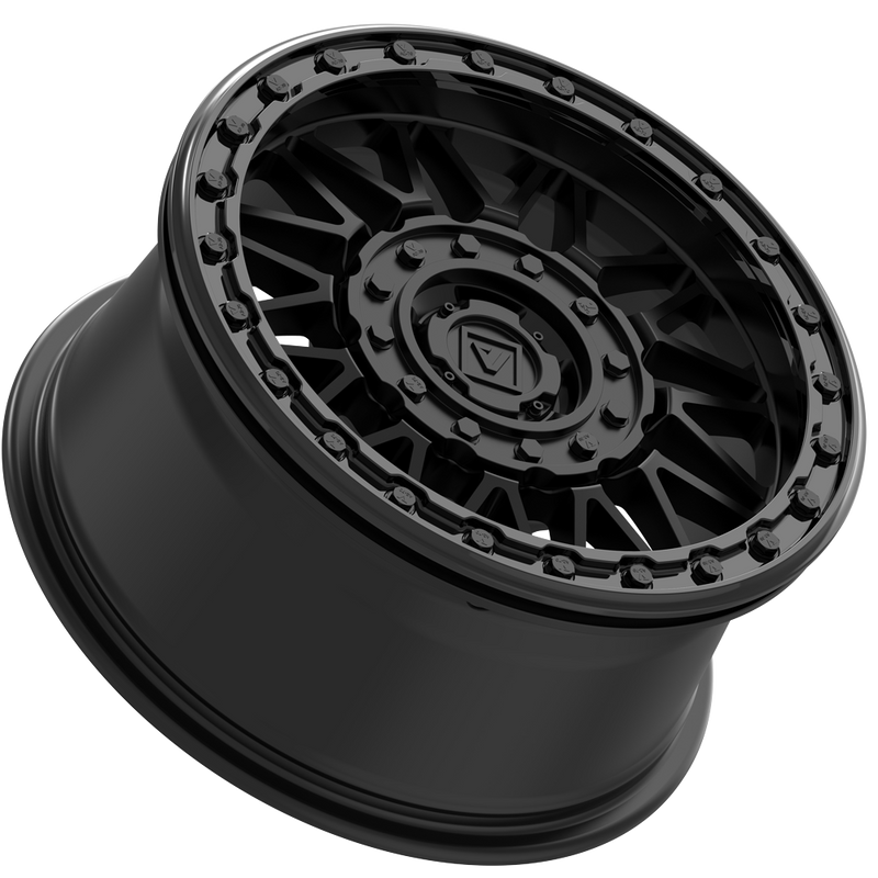 V08 Beadlock UTV Wheel Satin Black