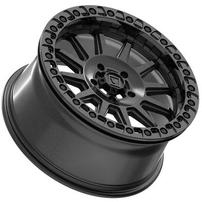 V09 Beadlock UTV Wheel Brushed Charcoal