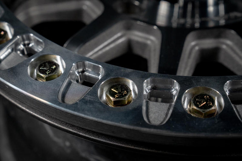 V09 Beadlock UTV Wheel Raw Machined