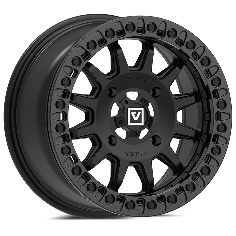V09 Beadlock UTV Wheel Satin Black