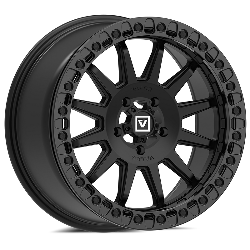 V09 Beadlock UTV Wheel Satin Black