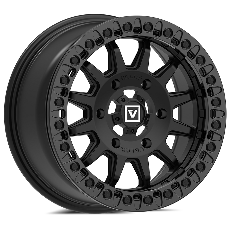 V09 Beadlock UTV Wheel Satin Black