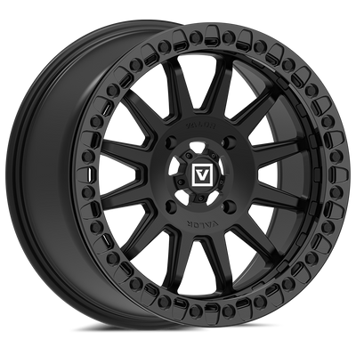 V09 Beadlock UTV Wheel Satin Black