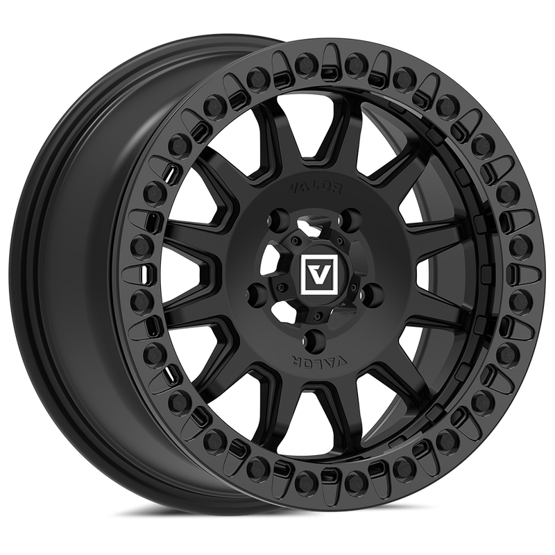 V09 Beadlock UTV Wheel Satin Black
