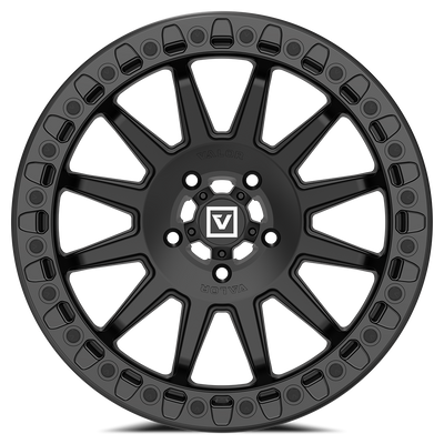 V09 Beadlock UTV Wheel Satin Black