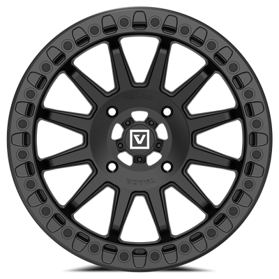 V09 Beadlock UTV Wheel Satin Black